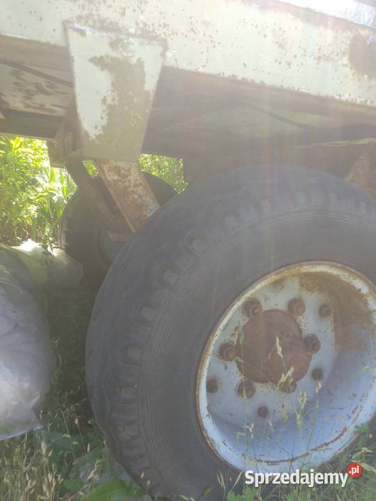 Przyczepa rolnicza jednosiowa niehamowana nowe Maryniów