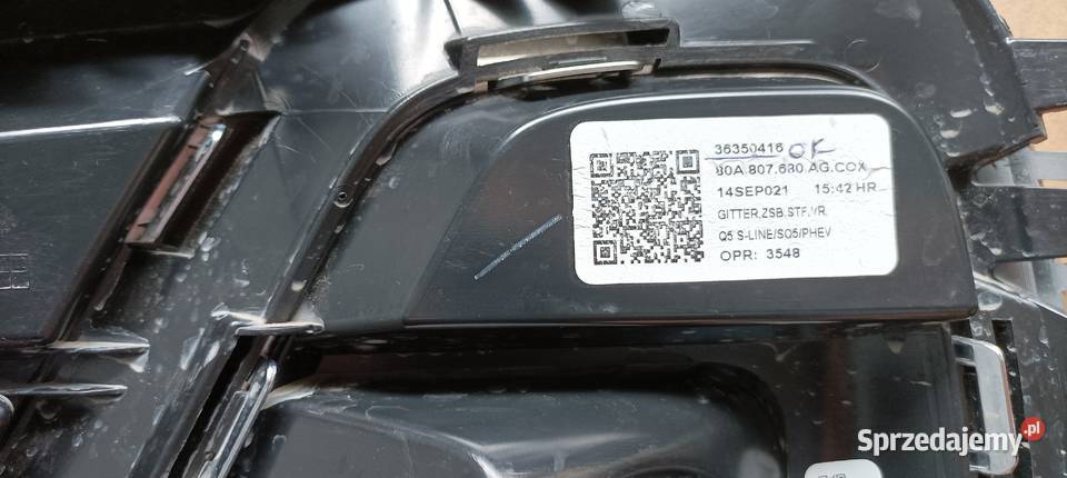 Audi Q5 Sportback Sline kratka pod radar Łódź sprzedam