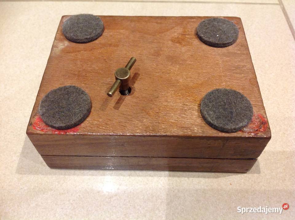 Stara Szkatułka z Pozytywką Sygnowana lubuskie Nowa Sól