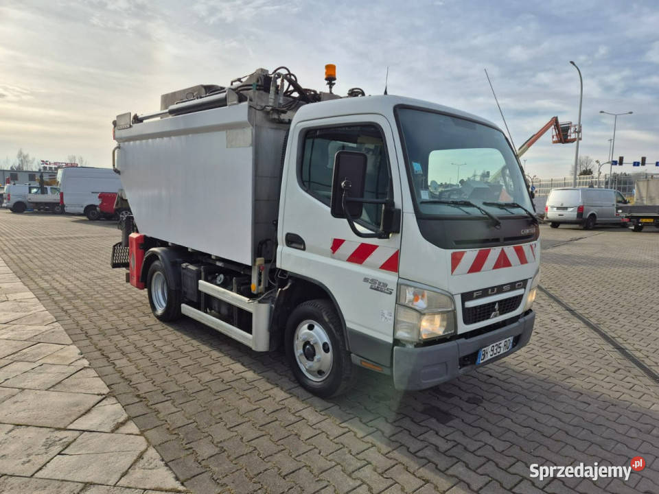 śmieciarki Mitsubishi Fuso Canter 5S13 EEV garażowany Śmieciarki Łaziska Górne