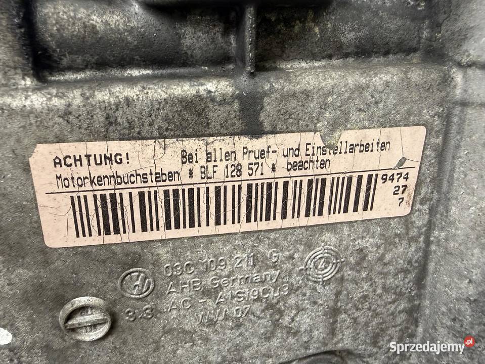 SILNIK BLF Audi A3 II 8P Skoda Octavia II 16 FSI Chełm