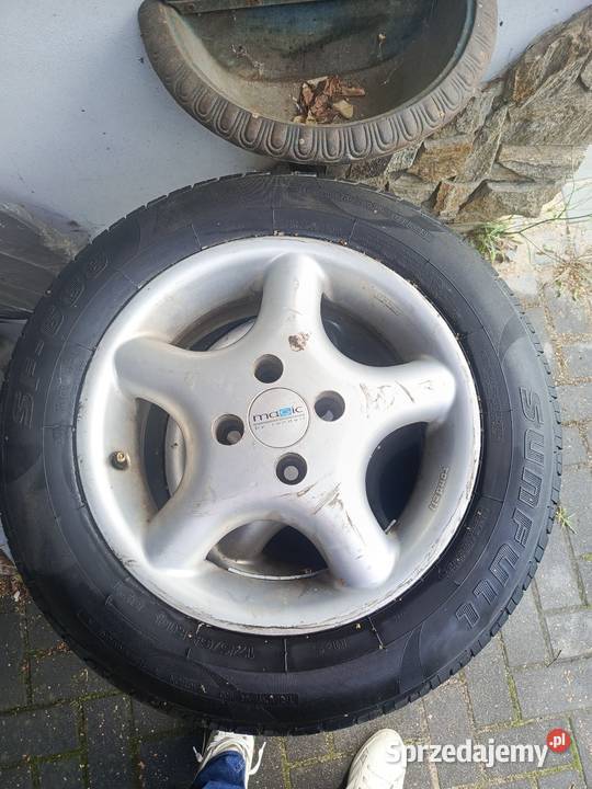 Alufelgi 4x100 14 z oponami