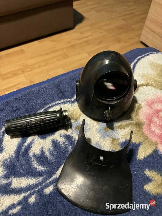 Części Romet Komar lampa 2352 manetka osłona PRL podkarpackie Łańcut