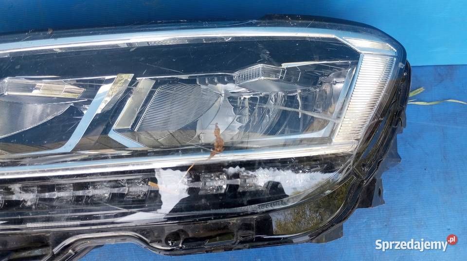 LAMPA REFLEKTOR LEWY PRZÓD EU FULL LED VW TIGUAN Lampy przednie Nowy Tomyśl
