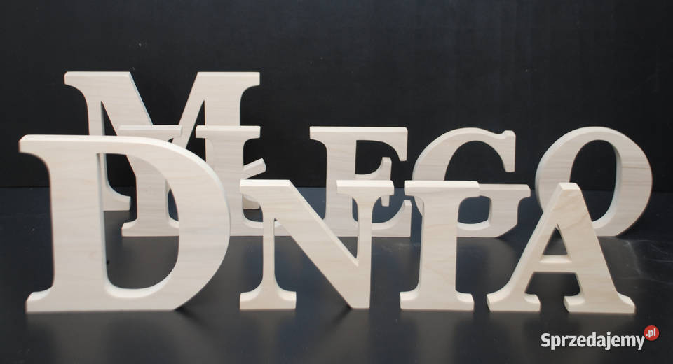 litery drewniane Inicjały ślubne Wesele ślub Białystok