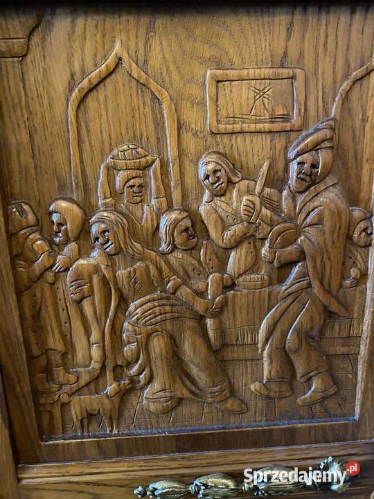 Komoda rzeźbiona piękna Toruń sprzedam