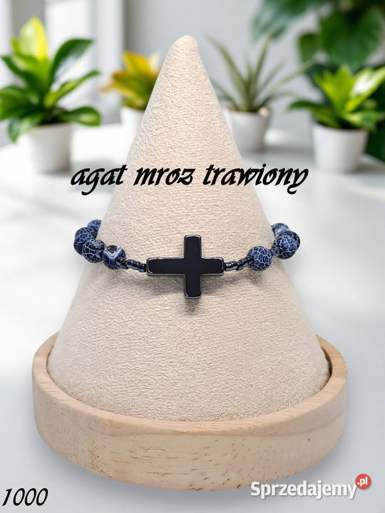 Bransoletka różaniec dziesiątka różańca AGAT Warszawa