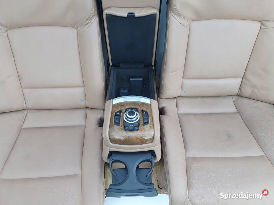 BMW F01 FOTEL FOTELE KOMPLET FOTELI DVD RUDE Rudka