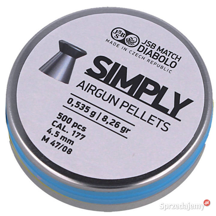 Śrut JSB Simply Heavy Match 450 mm 0535 g