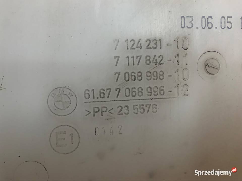 7124231 zbiorniczek pompka spryskiwaczy bmw 3