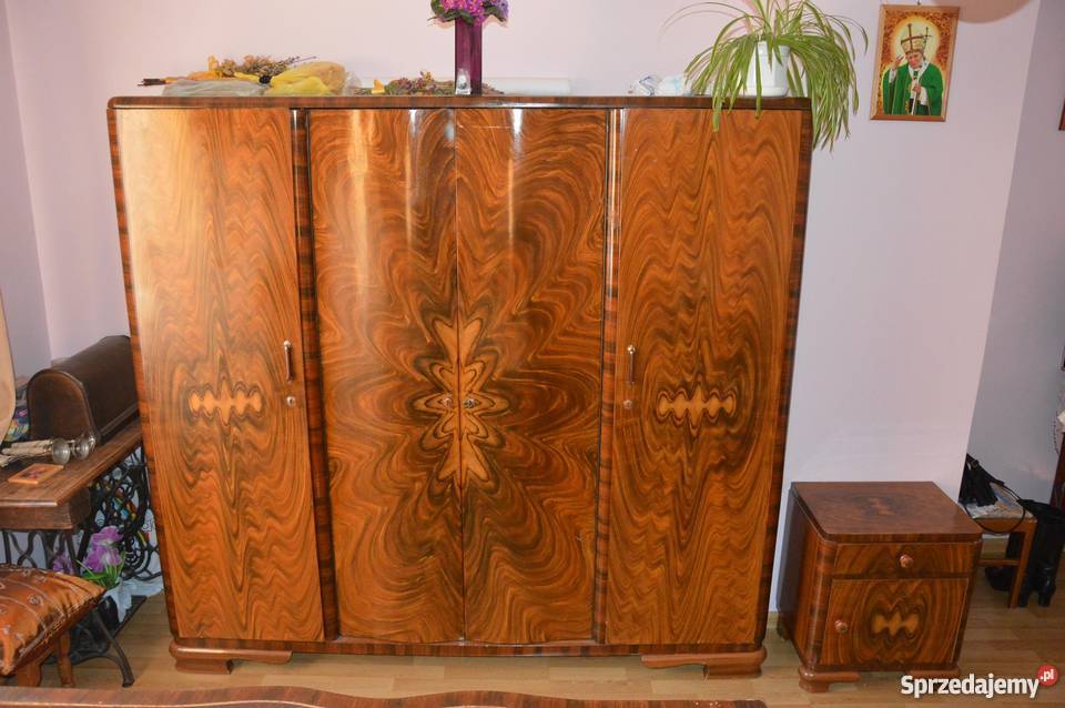 sypialnia z lat 70tych meble