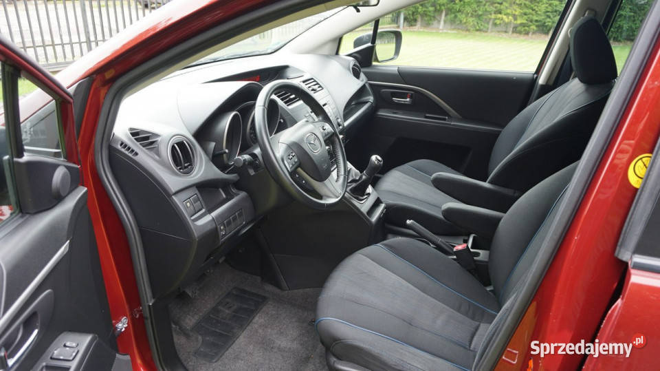 Mazda 5 Super stan Gwarancja II 2010 149660km Zielona Góra sprzedam