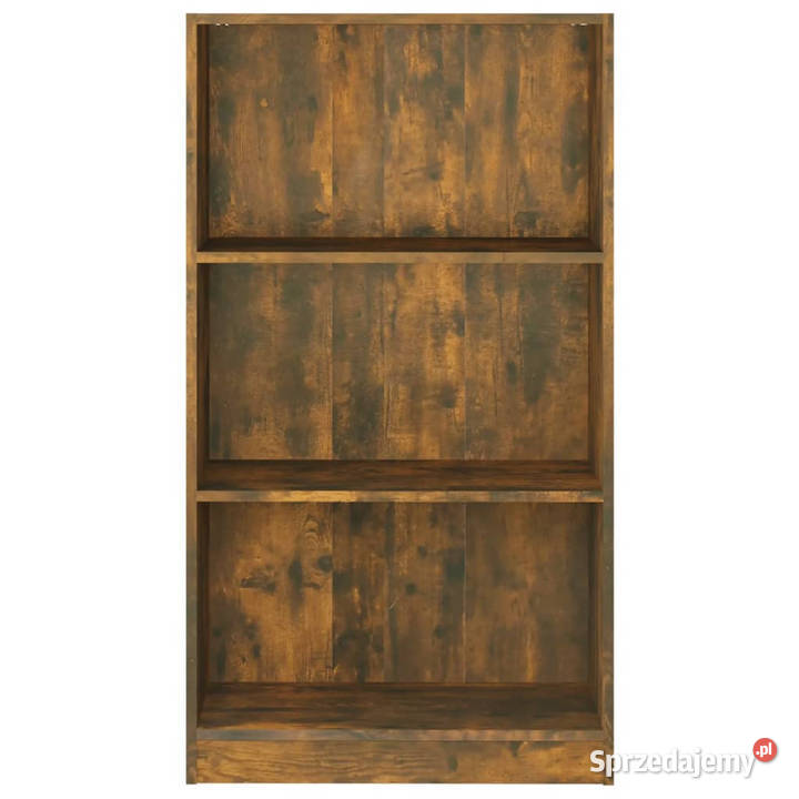 Szafka na książki przydymiony dąb 60x24x109