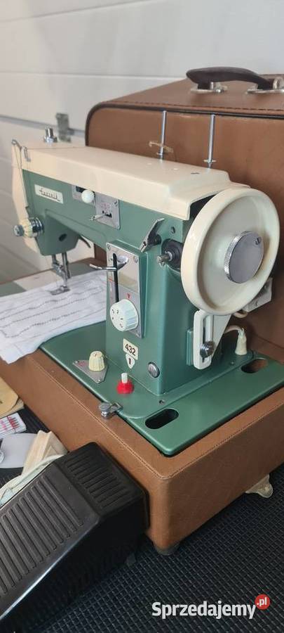 Łucznik 432 kompletna mocna maszyna do szycia AGD Śrem