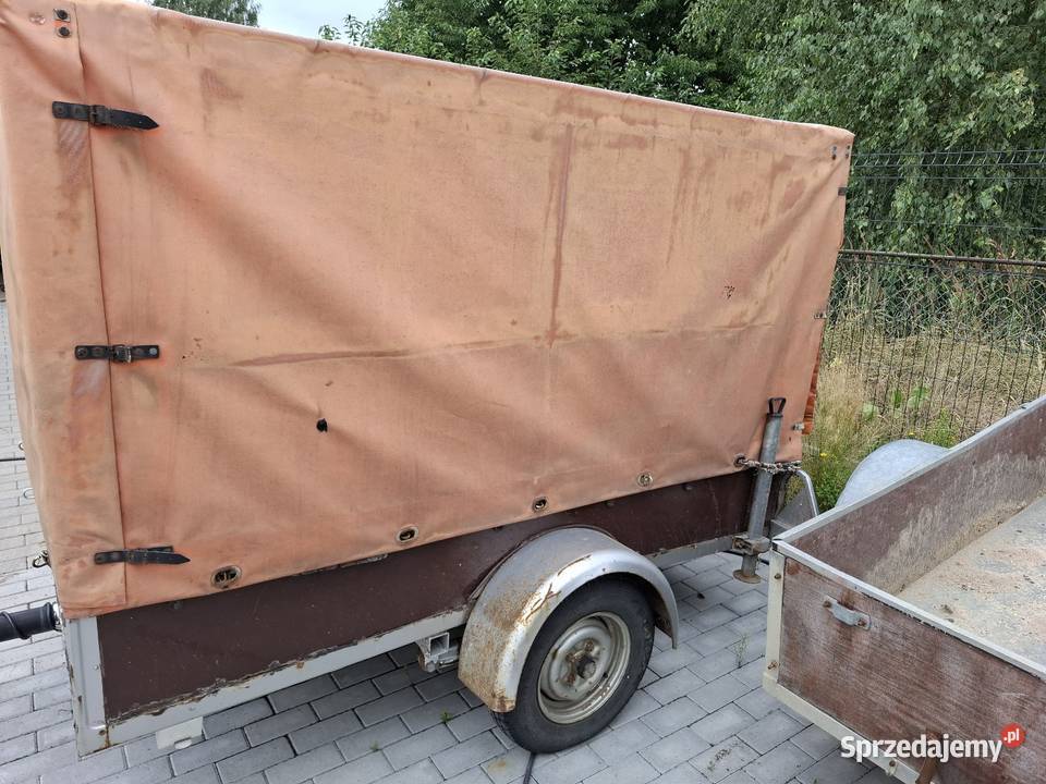 Przyczepka samochodowa lekka 750 750kg Do samochodów osobowych Bolesławiec