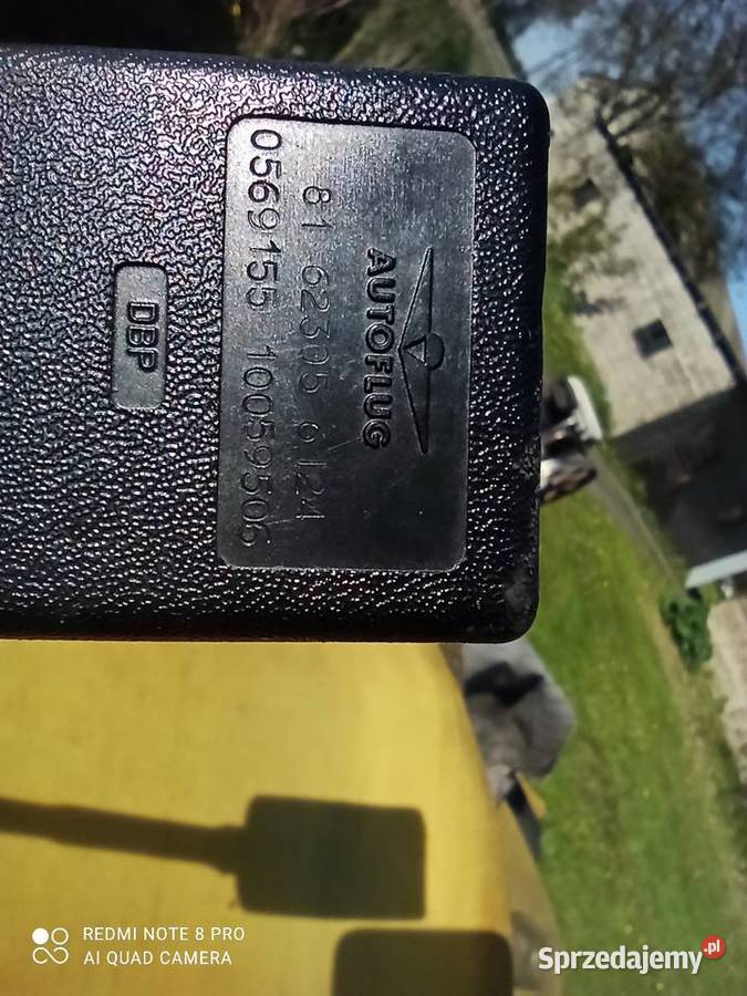Zapięcie klamra pasa bezpieczeństwa grammer man Rok produkcji 2000 łódzkie Skierniewice
