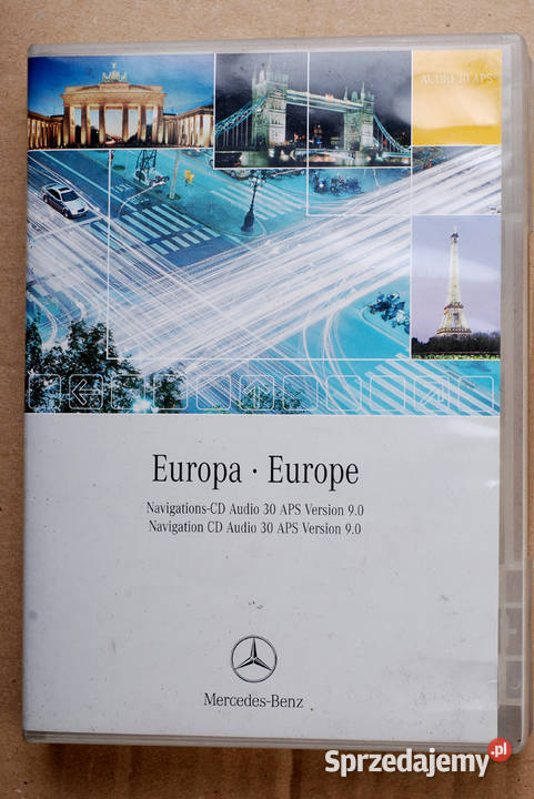 Płyty DVD Mapa Nawigacja mercedes Nawigacje GPS Barlinek