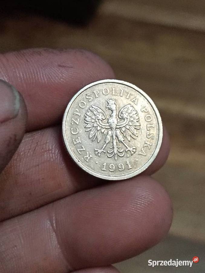 sprzedam monete 1 zloty 1991r Chełm