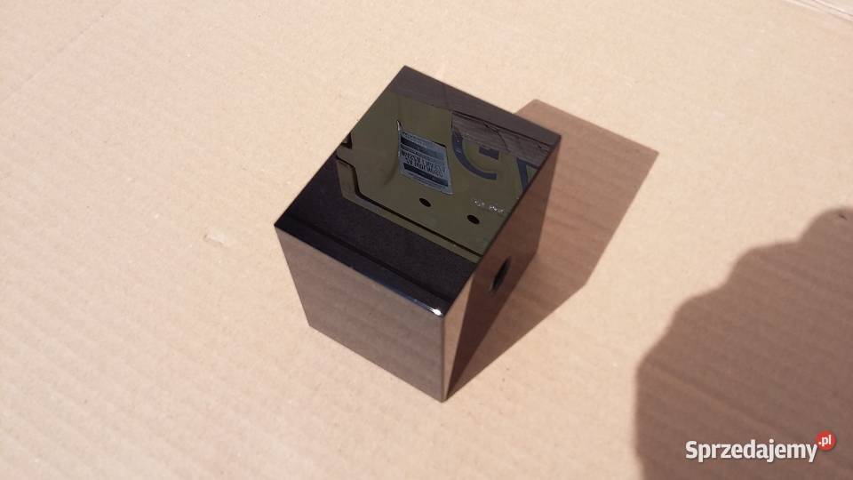 Klosz do lampy CZARNA KOSTKA szkło gwint M10x1 czarny Warszawa