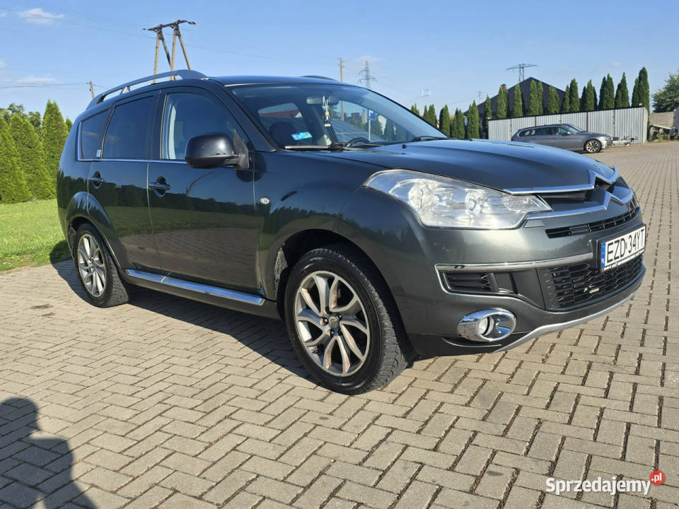 Citroen CCrosser 22hdi Skóry7 OsoboweNaviNapęd lakier metallic sprzedam