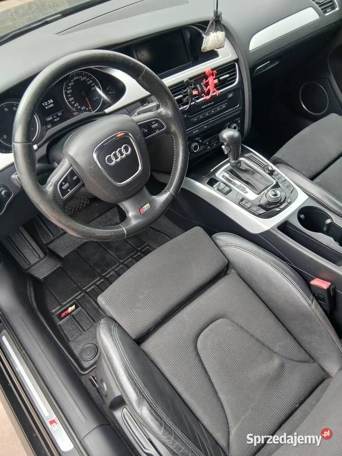 Audi A4 B8 18tsfi pełen SLine Czarne nieuszkodzony A4
