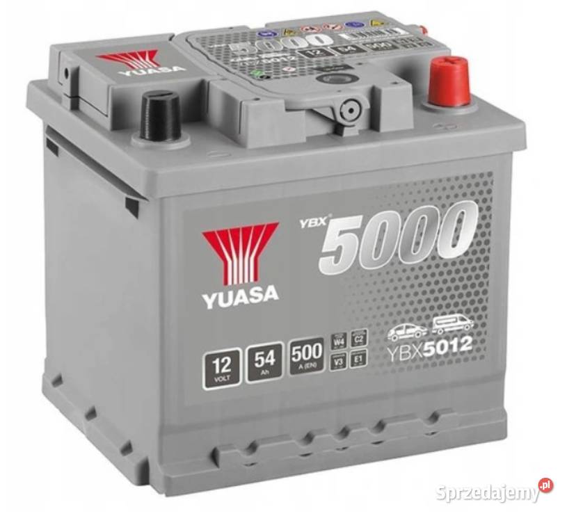 Akumulator 12V 75Ah 710A EN Yuasa Silver P osobowe Kościerzyna