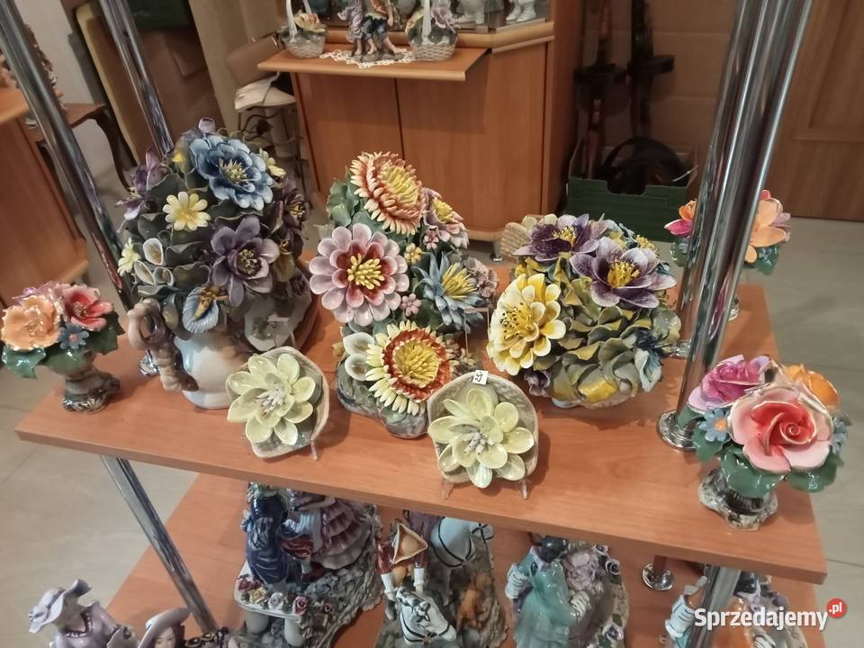 Porcelana Roceram aranżacja kwiatowa kosz Geta Porcelana i szkło Środa Wielkopolska