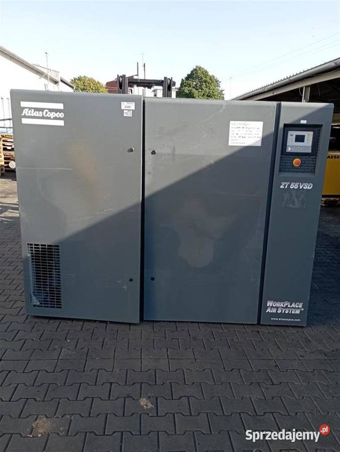 Sprężarka śrubowa kompresor Atlas Copco ZT