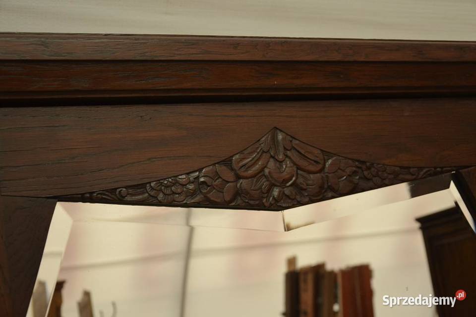 szafa bieliźniarka lustro secesja Meble Poddębice