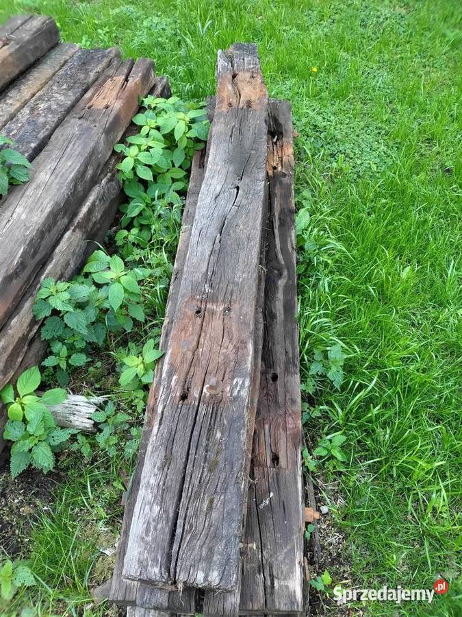 Belki dębowe podkłady kolejowe bele deski grube Gręboszów