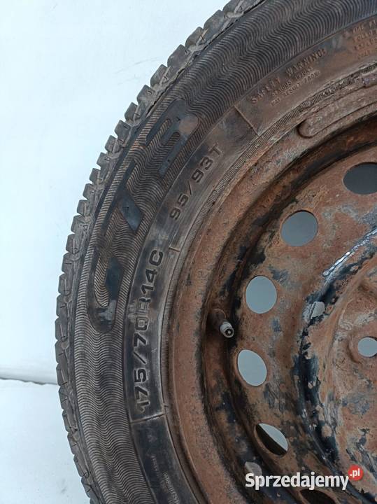 Nissan NV200 KOŁO ZAPASOWE Zapas 17570 R14C Samochodowe lubelskie Rudka