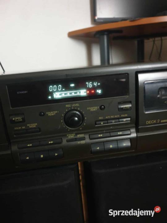 Technics magnetofon dwukasetowy Leżajsk