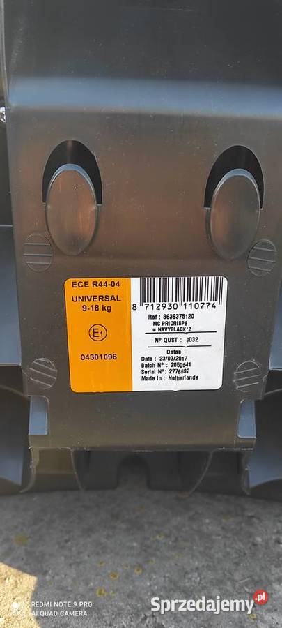 Fotelik samochodowy maxi Cosi priori SPS 918