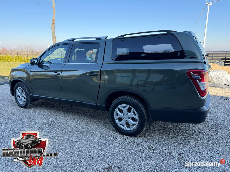Zabudowa paki Ssangyong Grand Musso Szyby Pasłęk