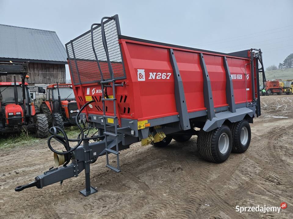 MetalFach N267 Rozrzutnik obornika 8 ton Szołtany