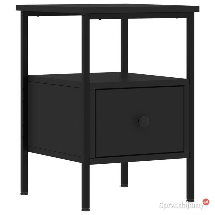 Szafki nocne 2 czarne 34x36x50 WM826044 Meble Warszawa