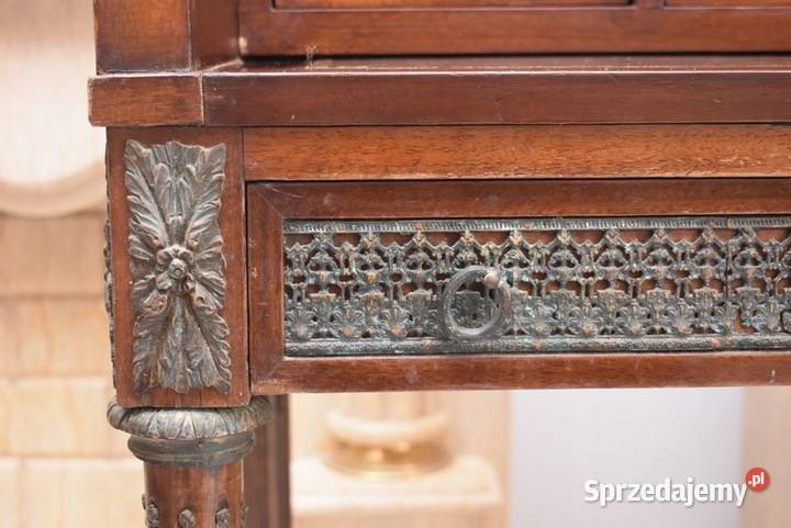 Sekretera Biurko Intarsjowane Sekretarzyk Komoda Kraków