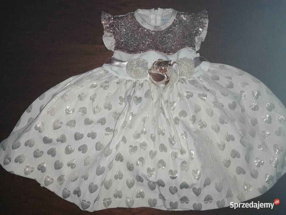Sukienka Baby Rose wizytowa rozmiar 92 Łódź