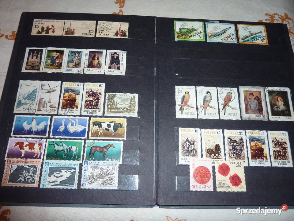 Duży album ze znaczkami Kolekcje małopolskie Bukowno