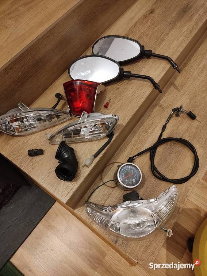 Lampy lusterka do skuter sym części Białystok