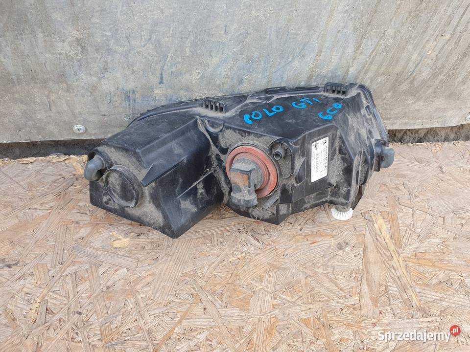 VW POLO V LIFT 6C HALOGEN LEWY ZDERZAKA PRZÓD wielkopolskie Międzychód sprzedam