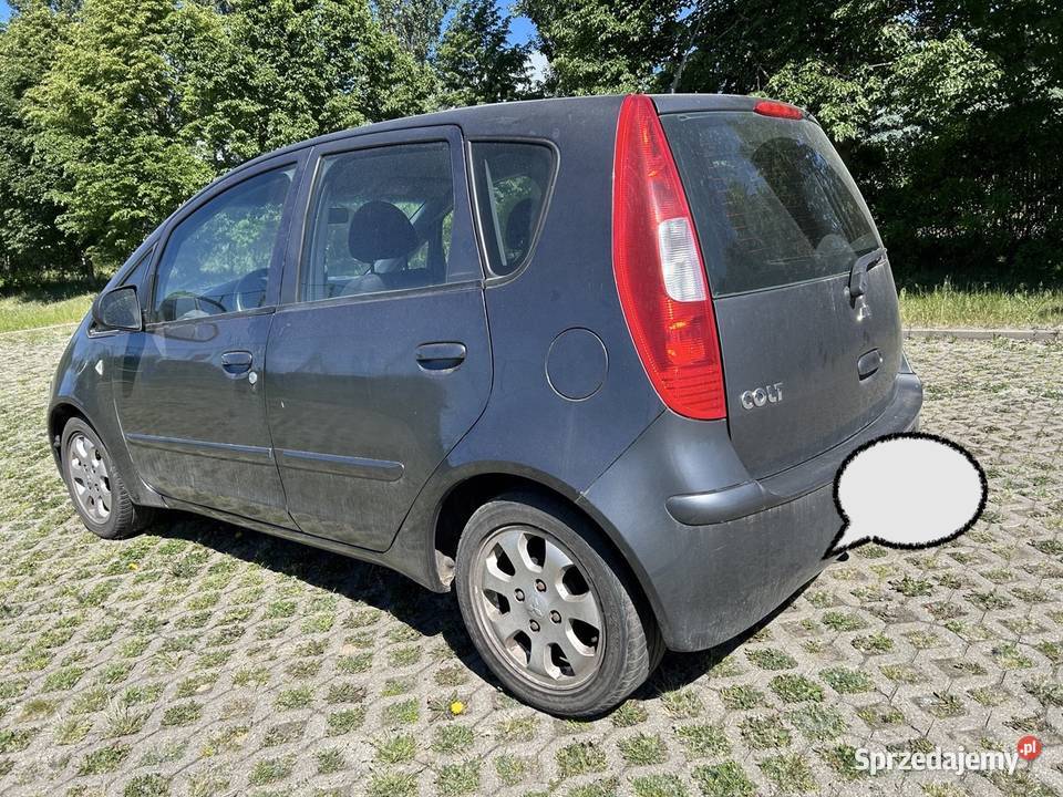 Mitsubishi Colt 15d ZAMIANA na osobowe dostawcze 1500cm3 Poznań