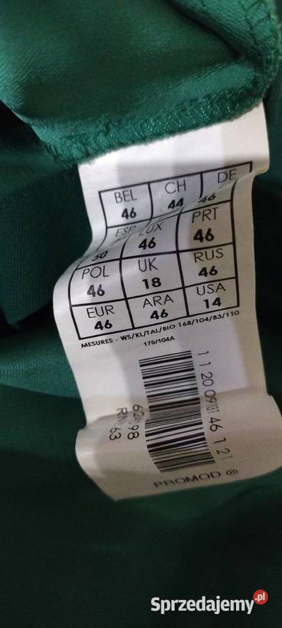 Sukienka w kolorze zielonym Promod Spódnice i sukienki sprzedam