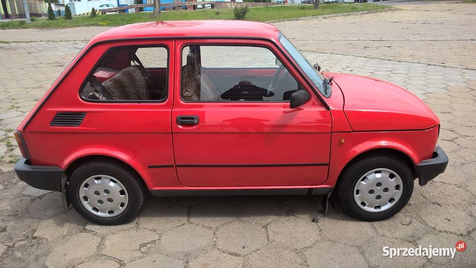 Czerwony maluszek pierwszy właściciel Wieluń