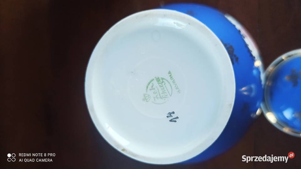 Amfora kobaltowa Zeh Sherzer Z Marią Antoniną