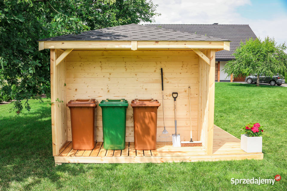 Domek narzędziowy 3x3 Drewutnia Altana Delicato Łódź sprzedam