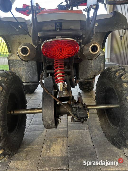 Quad 125 Z wyciągarką i Pługiem Nitro motors małopolskie
