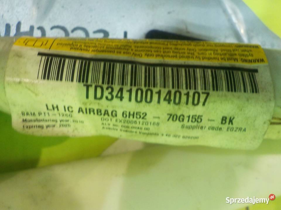 FREELANDER II 10r 5D kurtyna powietrzna lewa Suków