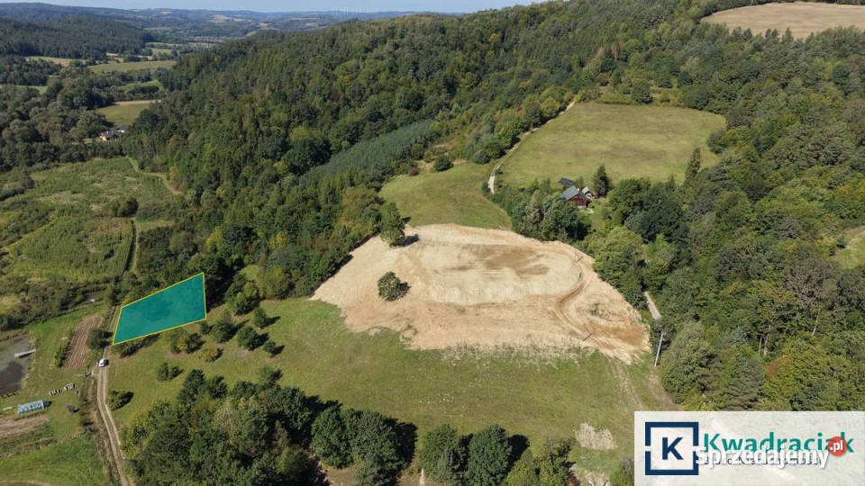 Grunt Huta Poręby 1300m2 budowlana