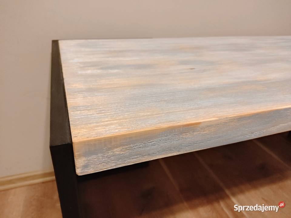 Stolik kawowy sosnowy drewniany OLLMEBEL Ostrołęka